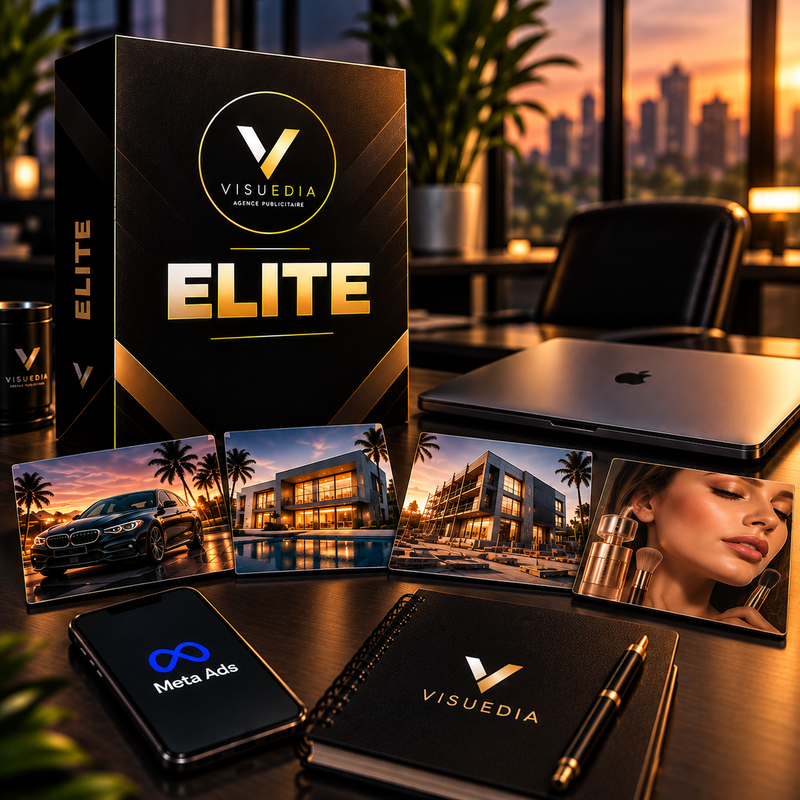 VISUEDIA ELITE — Gestion publicitaire & accompagnement complet