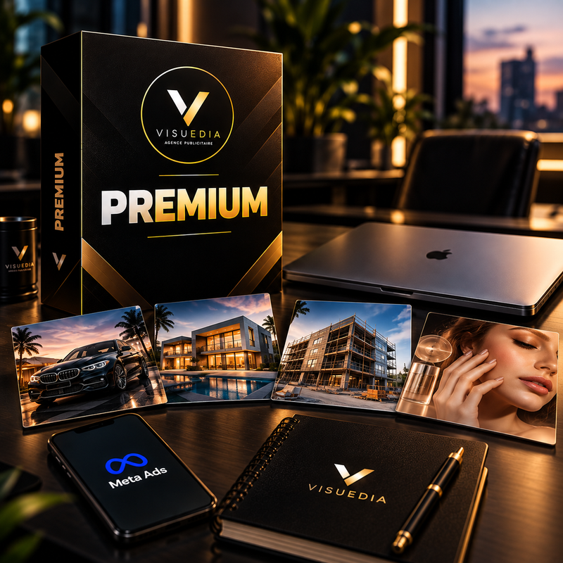 VISUEDIA PREMIUM — Installation publicitaire clé en main